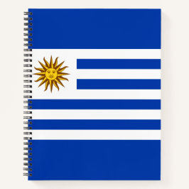 Uruguayische Flagge (Uruguay) Notizblock
