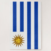 Uruguayische Flagge (Uruguay) Puzzle (Vertikal)