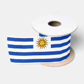 Uruguayische Flagge (Uruguay) Satinband (Spule)