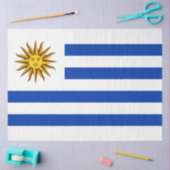 Uruguayische Flagge (Uruguay) Seidenpapier (Basteln)