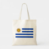 Uruguayische Flagge (Uruguay) Tragetasche (Rückseite)