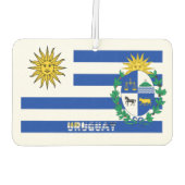 Uruguayisches Wappen Autolufterfrischer (Rückseite)