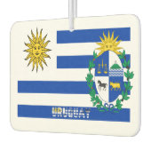 Uruguayisches Wappen Autolufterfrischer (Links)