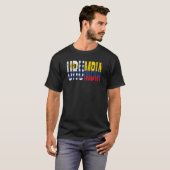 Urumbia Colombia Uruguay Falg Uruguayan Colombian  T-Shirt (Vorne ganz)