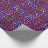 Urus-Gitterwerk-Mandala-Packpapier Geschenkpapier (Ecke)