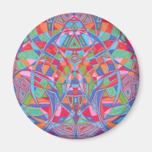 Urus-Gitterwerk-Mandalamagnet Magnet