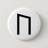 URUZ RUNE BUTTON (Vorderseite)
