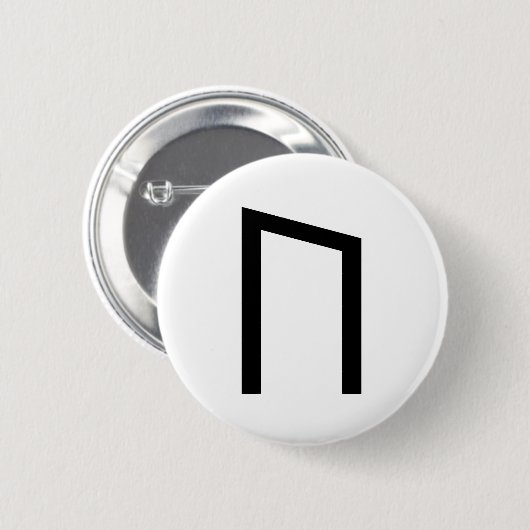 URUZ RUNE BUTTON (Vorne & Hinten)