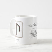 Uruz RuneStone 11 oz. Tasse (Vorderseite Links)