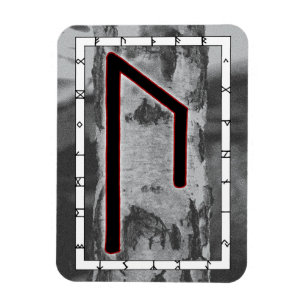 Uruz Viking Rune Magnet - Weisheit!