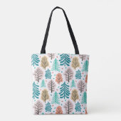 Urwald: Bezauberte Nahtlose Szene. Tasche (Rückseite)