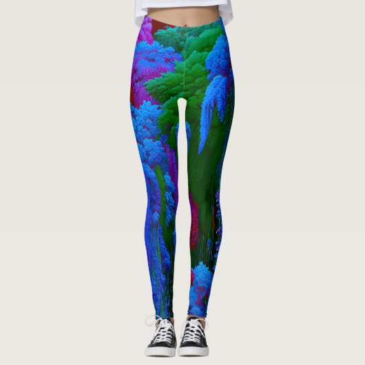Urwald Dschungel - Chic Leggings (Vorderseite)