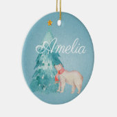Urwaldszene Personalisiert Keramik Ornament (Rechts)