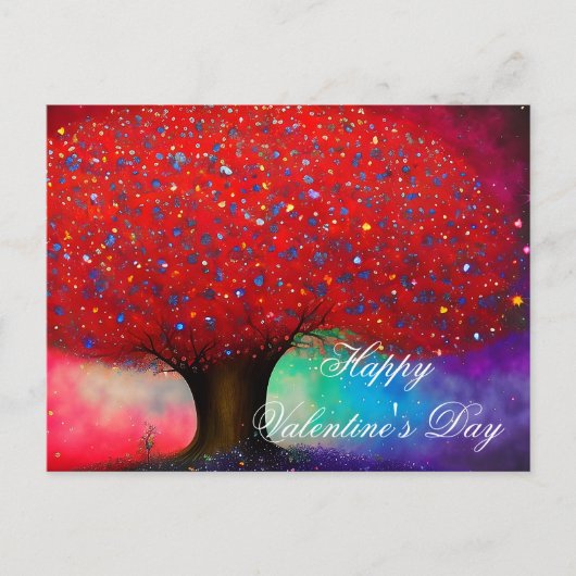 Urwaldvalentin Postkarte (Vorderseite)