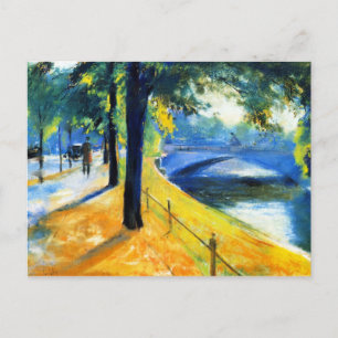 Ury - Brücke über den Landwehr-Kanal Postkarte