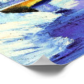 Ury - Tiergarten im Winter, Poster (Ecke)