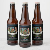US 250 Aurora Black Beer Bottle Label Bierflaschenetikett (Flaschen)