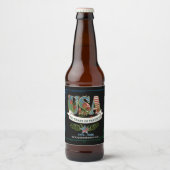US 250 Aurora Black Beer Bottle Label Bierflaschenetikett (Vorderseite)