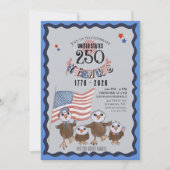 US 250. Celebration Great Eagle Family Einladung (Vorderseite)