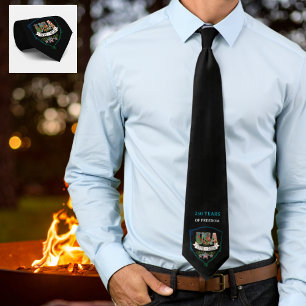 US 250 Jahre Freiheit Elegantes Patriotisches Schw Krawatte