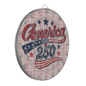 US 250. Jubiläum Dart Board Dartscheibe (Vorderseite Links)