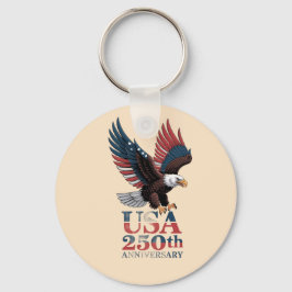 US 250. Jubiläum Schlüsselanhänger