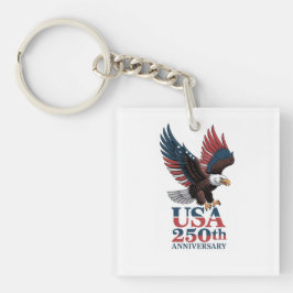 US 250. Jubiläum Schlüsselanhänger