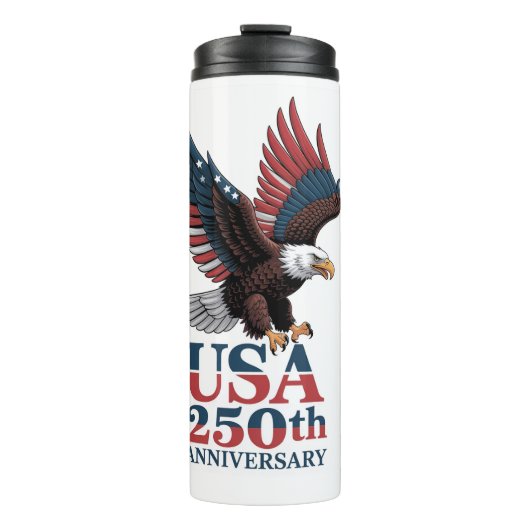 US 250. Jubiläum Thermosbecher (Vorderseite)
