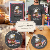 US 250 "We the People" 250-Jahr-Jubiläums-Adler T-Shirt