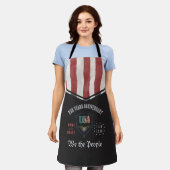 US 250 We the People Patriotic Anniversary BBQ Schürze (Getragen)
