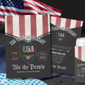 US 250 We the People Patriotic Anniversary  Einladung