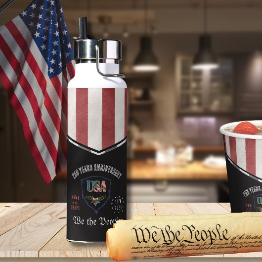 US 250 We the People Patriotic Anniversary  Trinkflasche