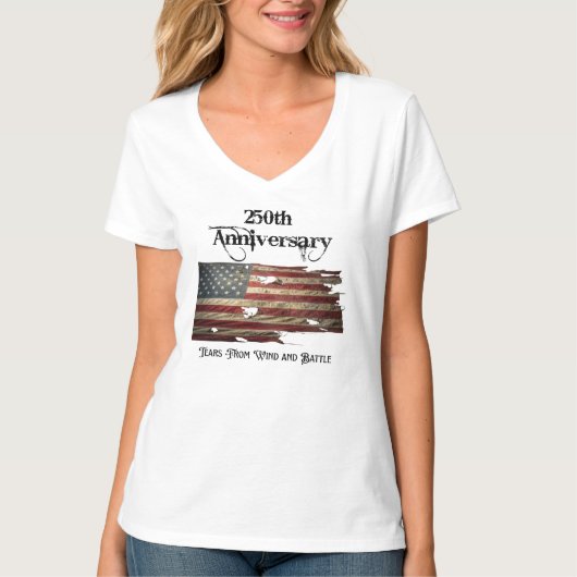 US 250 Years Anniversary T-Shirt (Vorderseite)