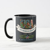 US 250 Years of Freedom Custom Background Color Tasse (Links)
