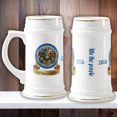 US 250th Anniversary Custom Commemorative Collect Bierglas