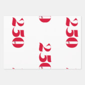 US 250th Anniversary  Geschenkpapier Set (Vorderseite 2)