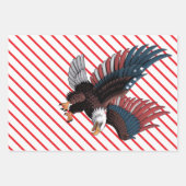 US 250th Anniversary  Geschenkpapier Set (Vorderseite)