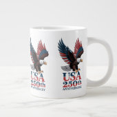 US 250th Anniversary  Jumbo-Tasse (Rechts)