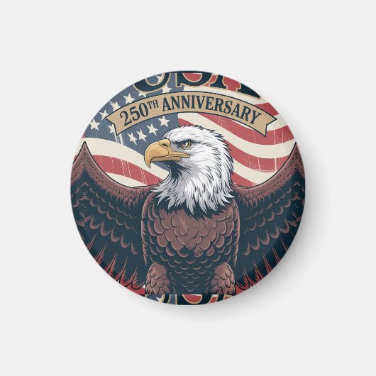 US 250th Anniversary  Magnet (Vorne)