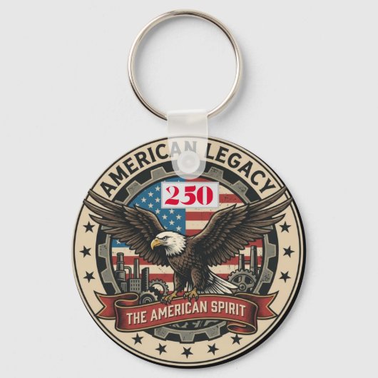 US 250th Anniversary  Schlüsselanhänger (Vorderseite)