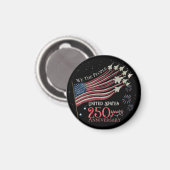 US 250th Anniversary We the People Liberty Round  Magnet (Vorderseite/Rückseite)