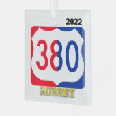 US 380 Hwy - Aubrey, Ornament (Vorderseite links)