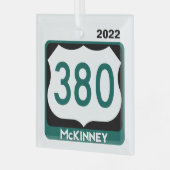 US 380 Hwy - McKinney, Ornament (Vorderseite links)