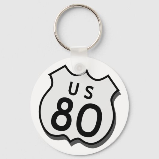 US 80 Schlüsselanhänger (Vorderseite)