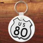 US 80 Schlüsselanhänger (Vorderseite)