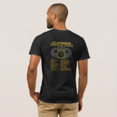 US 82. IM FLUGZEUG Div. "ALLE AMERIKANISCHEN" T-Shirt (Schwarz voll)