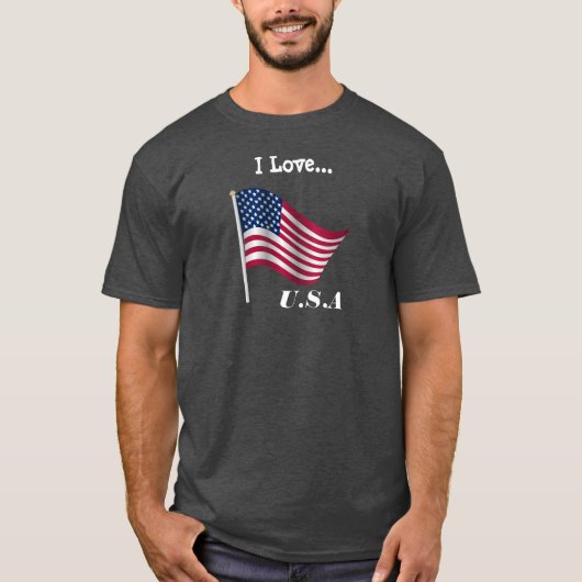 US-A-T - Shirt (Vorderseite)