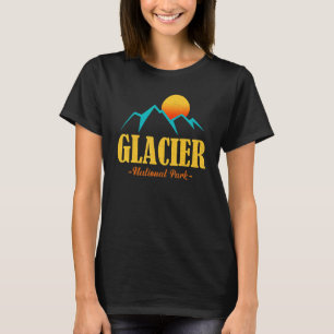 US-Abenteuer Vintage Glacier National Park Souveni T-Shirt
