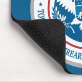 US-Abteilung des Tabaks und der Feuerwaffen und Mousepad (Ecke)