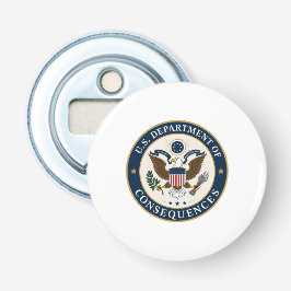US-Abteilung für Konsequenzen hat Flaschenöffner